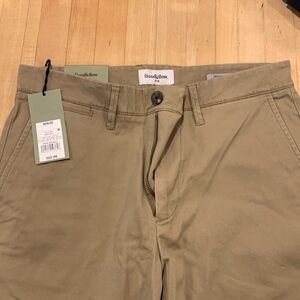 NWT Goodfellow (target) Hennepin Chino in khaki 30x30